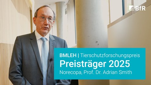 Prof. Dr. Smith ist links im Bild zu sehen, rechts ist der Videotitel in einer türkisfarbenen Textbox eingeblendet
